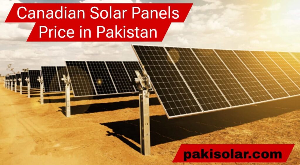 Canadian Solar Panels Price in Pakistan