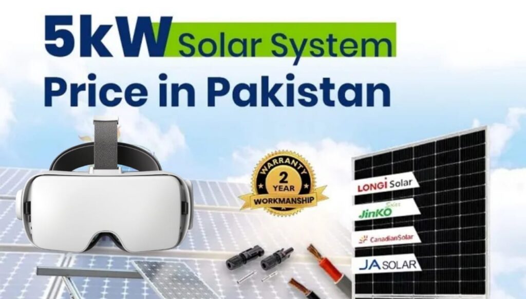 5kW Solar System Price in Pakistan